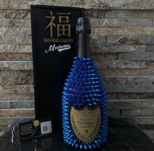 Dom Pérignon Vintage – Edición Custom Blue Spikes